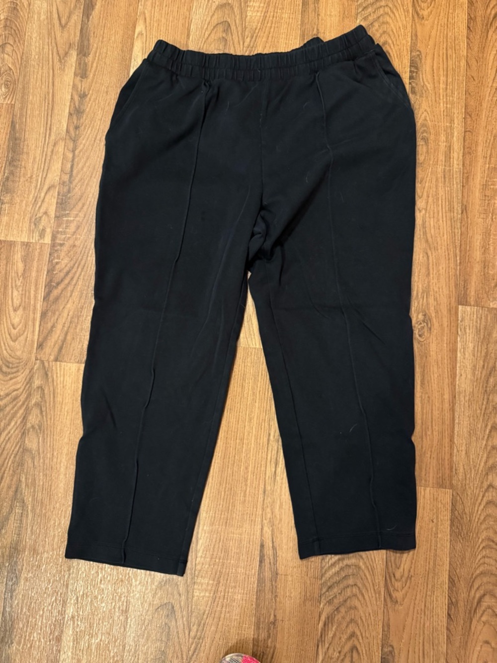 a new day Black Cropped Straight-Leg Pants